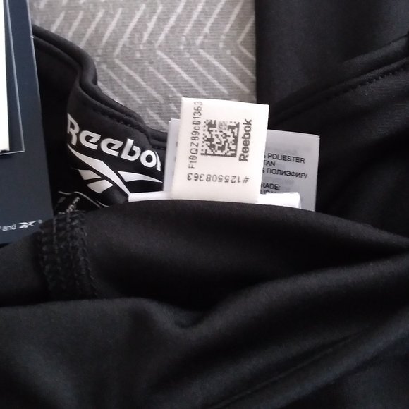 🆕Reebok Women's Workout Ready Mesh Tight, Black, High Rise, NWT, Authentic - Picture 13 of 13